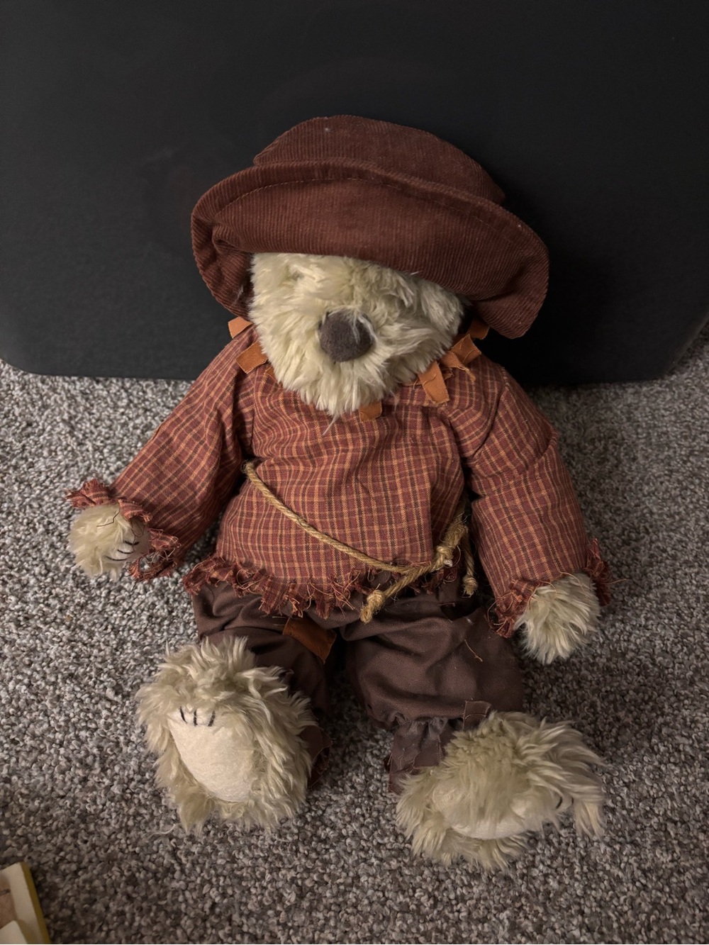 Boyd’s bear scarecrow